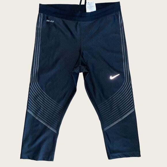 NWOT $115 Nike Power Speed Running Dry Fit Capri Size Medium - Picture 5 of 13